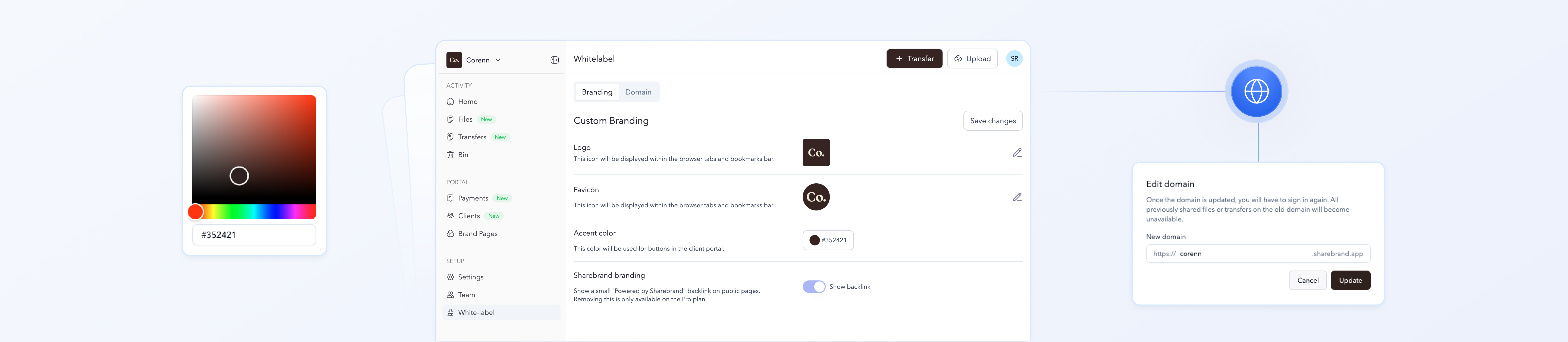 Your brand, your domain